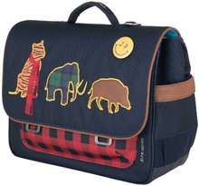 Serviete școlare - Servieta școlară It Bag Midi Tartans Jeune Premier design ergonomic de lux 30*38 cm_0