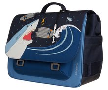 Teczki szkolne - Plecak szkolny It bag Midi Sharkie Jeune Premier ergonomiczny luksusowy design 30*38 cm_0