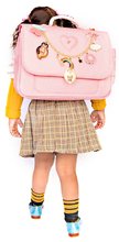 Iskola szettek - Szett nagy iskolai hátizsák Ergomaxx Vichy Love Pink és iskolai aktatáska Mini Jeune Premier ergonomikus luxus kivitel_8