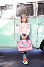 Teczki szkolne - Teczka szkolna It Bag Mini Lady Gadget Pink Jeune Premier ergonomiczna, luksusowe wykonanie, 27x32 cm_6