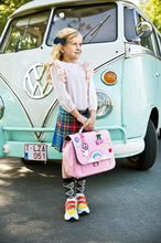 Iskolatáskák - Iskolai aktatáska It Bag Mini Lady Gadget Pink Jeune Premier ergonomikus luxus kivitel 27*32 cm_7