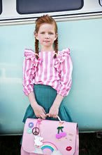 Teczki szkolne - Teczka szkolna It Bag Mini Lady Gadget Pink Jeune Premier ergonomiczna, luksusowe wykonanie, 27x32 cm_8
