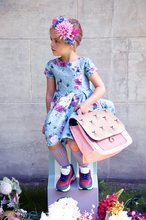 Iskolatáskák - Iskolai aktatáska It Bag Mini Cherry Pompon Jeune Premier ergonomikus luxus kivitel 27*32 cm_1
