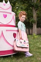 Iskolatáskák - Iskolai aktatáska It Bag Mini Lady Gadget Pink Jeune Premier ergonomikus luxus kivitel 27*32 cm_2