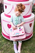Teczki szkolne - Teczka szkolna It Bag Mini Lady Gadget Pink Jeune Premier ergonomiczna, luksusowe wykonanie, 27x32 cm_4