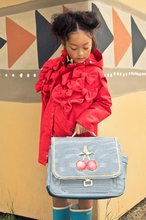 Cartella da scuola - Cartella scolastica It Bag Mini Glazed Cherry Jeune Premier ergonomica design di lusso 27*32 cm_3