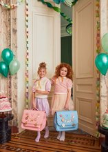 Školní aktovky - Školní aktovka It Bag Mini Vichy Love Pink Jeune Premier ergonomická luxusní provedení 27*32 cm_1