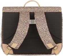 Teczki szkolne - Szkolna aktówka It Bag Maxi Leopard Cherry Jeune Premier ergonomiczny, luksusowy design 35*41 cm_0