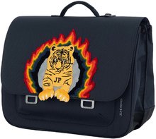 Teczki szkolne - Szkolna aktówka It Bag Maxi Tiger Flame Jeune Premier ergonomiczny, luksusowy design 35*41 cm_1