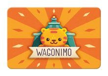 Cudzojazyčné spoločenské hry - Kartová hra Wagonimo Vláčik Janod v angličtine od 3 rokov_4