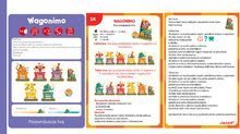 Cizojazyčné společenské hry - Karetní hra Wagonimo Vláček Janod v angličtině od 3 let_1