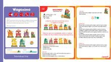 Cudzojazyčné spoločenské hry - Kartová hra Wagonimo Vláčik Janod v angličtine od 3 rokov_3