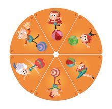 Cizojazyčné společenské hry - Společenská hra Family Circus Janod 42 dílů v angličtině od 4 let_2
