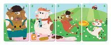 Cizojazyčné společenské hry - Společenská hra Family Farm Janod paměťová 28 karet od 3 let_7