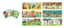 Cizojazyčné společenské hry - Společenská hra Family Farm Janod paměťová 28 karet od 3 let_8