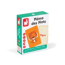 Giochi da tavolo in lingua straniera - Gioco da tavolo Memo des Mots Janod in inglese dai 5 anni_3