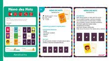 Cudzojazyčné spoločenské hry - Spoločenská hra Memo des Mots Janod v angličtine od 5 rokov_1