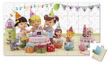 Dětské puzzle do 100 dílků - Puzzle Julie slaví narozeniny Janod v kufříku 24 - 36 dílů od 3 - 6 let od 3 let_1