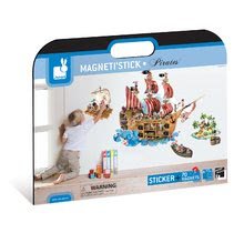 Magnetky pre deti - Magnetická dekorácia do detskej izby Pirates Magneti' Stick Janod od 4 rokov_5