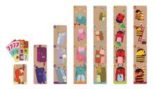 Cudzojazyčné spoločenské hry - Spoločenská hra Happy Families Suitcase Janod od 3 rokov_0