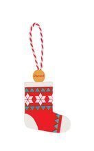 Dekorace do dětských pokojů - Dřevěné ozdoby na vánoční stromeček Janod se šňůrkou na zavěšení v dárkovém balení 8 ks_0