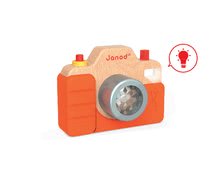 Dřevěné hračky pro nejmenší - Dřevěný fotoaparát se zvuky a světlem Janod #VALUE! od 18 měsíců_1