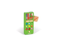 Drevené hračky pre najmenších - Drevený mobilný telefón Janod so zvukom viac druhov od 18 mes_2