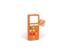 Drevené hračky pre najmenších - Drevený mobilný telefón Janod so zvukom viac druhov od 18 mes_3