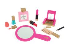 Kosmetický stolek pro děti - Kosmetická taštička Little Miss Janod s kosmetikou ze dřeva a 9 doplňky_1