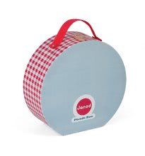 Drewniane kuchnie - Zestaw drewnianych naczyń Picnik Hamper Janod w skrzynce z 21 akcesoriami_1