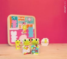 Puzzle pour enfants - Puzzle en bois pour les plus petits Grenouilles Janod dans la salle de bain 5 pièces à partir de 18 mois_1