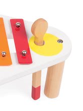 Detské hudobné nástroje - Drevený hudobný stolík Musical Confetti Janod s hudobnými nástrojmi od 12 mes_3