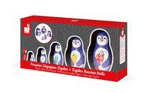 Vývoj motoriky - Drevené matriošky Rodina tučniakov Zigolos Jan od 3 rokov_0
