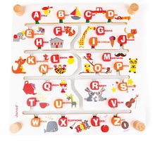 Giochi da tavolo in lingua straniera - Gioco da tavolo Labyrinth Alphabet Game Janod inglese-francese dai 4 anni_2