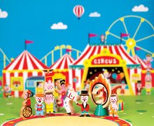 Ruční práce a tvoření - Dřevěná pohádka Cirkus Mini Story Janod _1