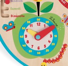 Dekorationen für Kinderzimmer - Mondkalender aus Holz Over time Janod französisch_2