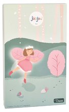 Stoffpuppen - Feenpuppe Diane Forest Fairies Jolijou 25 cm im rosa Kleid mit rosa Flügeln aus feinem Textil ab 5 Jahren_0