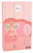 Krpene lutke - Bábika víla Gaia Forest Fairies Jolijou 25 cm v ružových šatách so zelenými krídlami z jemného textilu od 5 rokov JJ6030_3