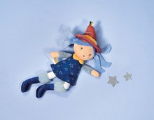 Hadrové panenky - Panenka čarodějnice Nice Witches Jolijou 24 cm s kloboukem z jemného textilu 3 různé druhy od 5 let_3