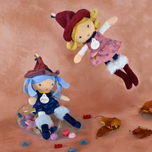 Hadrové panenky - Panenka čarodějnice Nice Witches Jolijou 24 cm s kloboukem z jemného textilu 3 různé druhy od 5 let_1