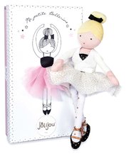 Krpene lutke - Bábika Anaïs My Little Ballerina Jolijou 35 cm v bielych šatách z jemného textilu od 4 rokov JJ6035_0
