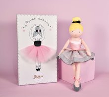 Bambole di stoffa - Bambola Margot My Little Ballerina Jolijou 35 cm in vestito argento e rosa con gonnina in tessuto morbido dai 4 anni_0