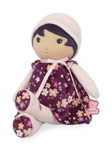 Păpuși de cârpă - Păpușă pentru bebeluși Violette Doll Tendresse Kaloo 32 cm în rochie mov din material moale de la 0 luni_0
