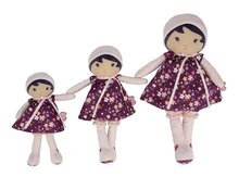 Hadrové panenky - Panenka pro miminka Violette Doll Tendresse Kaloo 32 cm ve fialových šatech z jemného textilu od 0 měsíců_1