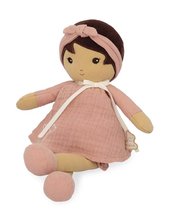 Rongybabák - Rongybaba kisbabáknak Amandine Doll Tendresse Kaloo 32 cm rózsaszín ruhácskában puha textilből 0 hó-tól_0