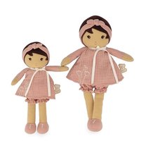 Rongybabák - Rongybaba kisbabáknak Amandine Doll Tendresse Kaloo 32 cm rózsaszín ruhácskában puha textilből 0 hó-tól_1