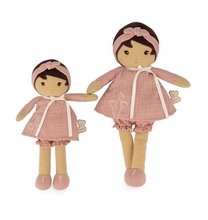 Punčke iz cunj - Punčka za dojenčke Amandine Doll Tendresse Kaloo 32 cm v rožnati oblekici iz nežnega tekstila od 0 mes_1