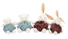 Lapins en peluche - Lapin en peluche Bubble of Love Rabbit Cinnamon Plume Kaloo 23 cm brun doux en matériau souple dans un emballage cadeau de 0 mois_2