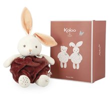 Plyšoví zajíci - Plyšový zajíček Bubble of Love Rabbit Cinnamon Plume Kaloo hnědý 30 cm z jemného měkkého materiálu v dárkovém balení od 0 měsíců_0