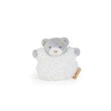 Dekorationen für Kinderzimmer - Teddybär in einem Kaloo-Ball 10 cm mit goldenem Stern für die Kleinsten weiß ab 0 Monaten_0